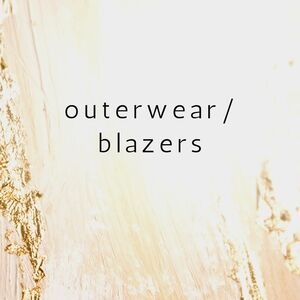 Outerwear & Blazer Dept.